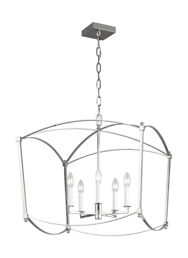 Generation Lighting - Feiss 5 - Light Lantern F3325/5