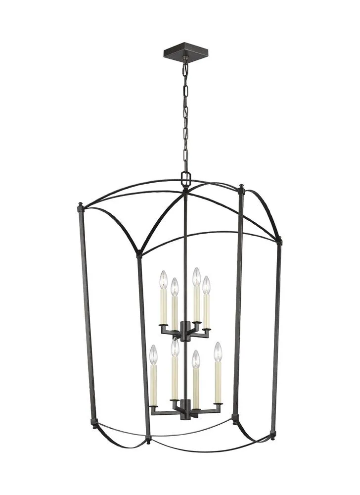 Generation Lighting - Feiss 8-Light Chandelier F3324/8