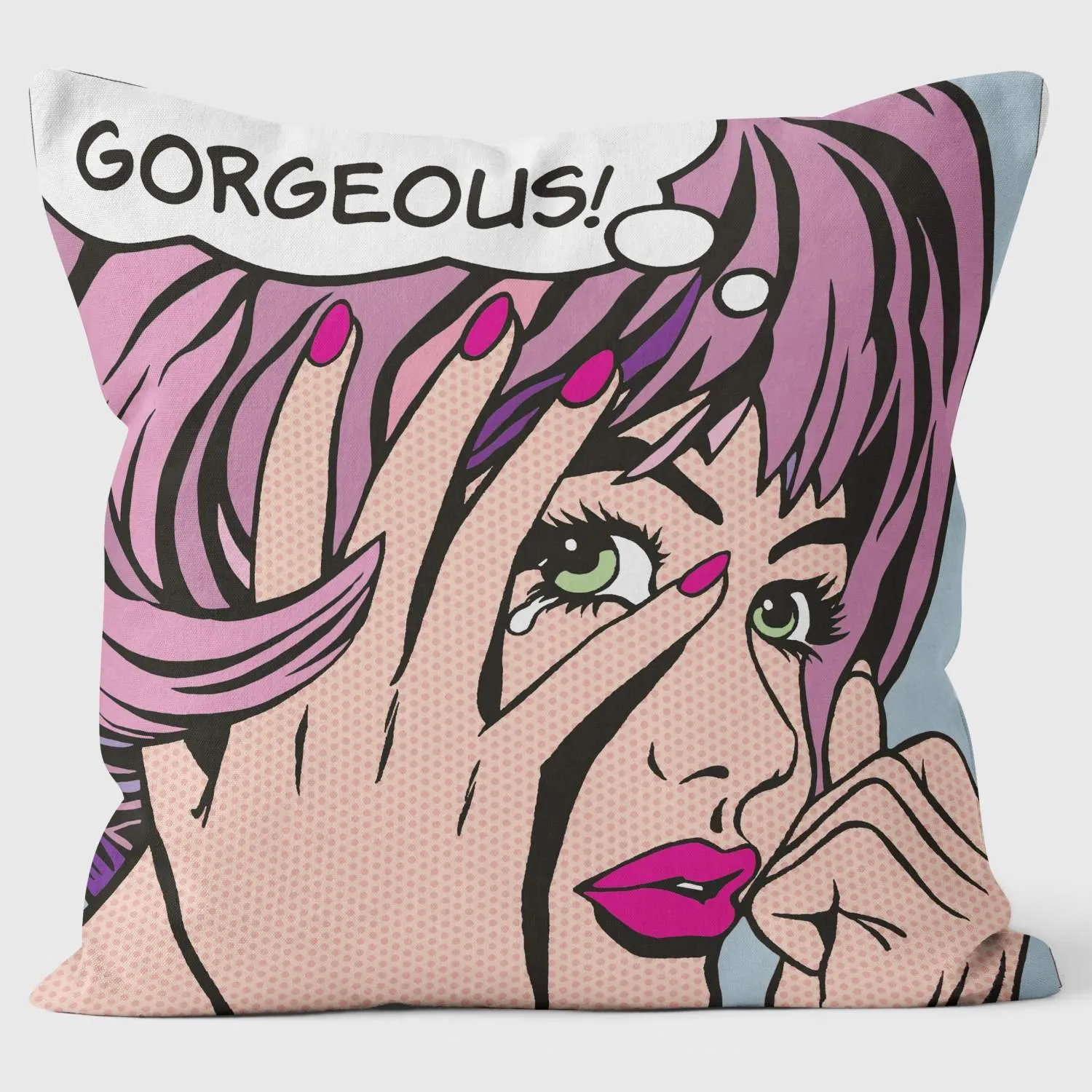 Gorgeous ! - Pop Art Cushion