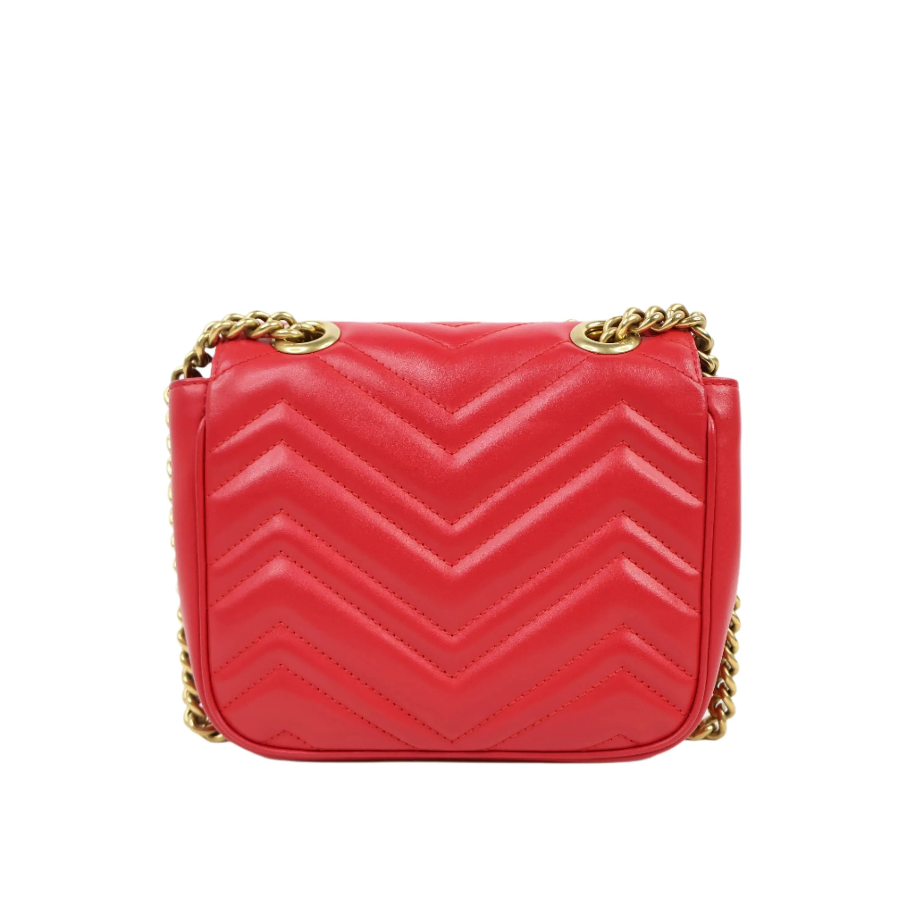 Gucci Marmont Flap Red