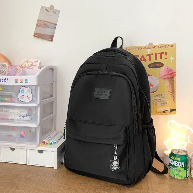 Huihong New Maiden Fresh Backpack Ins University Style Backpack Women's Simple Large Capacity Elementary and Middle School Student Schoolbags