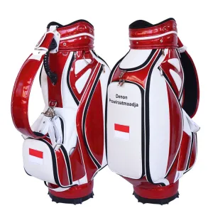 Indonesian Flag Golf Bag