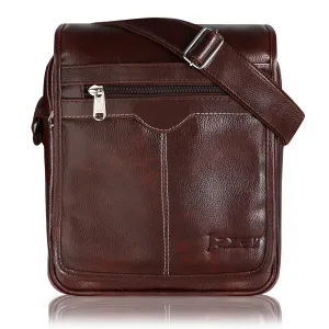 Jaxer Brown Sling Bag for Men & Women - JXRSB101