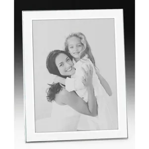 Joe Davies 8x10 Silver Metal Polished Photo Frame