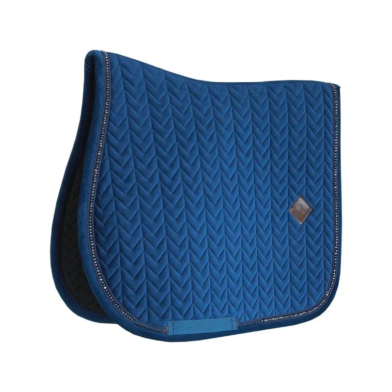 Kentucky Velvet Saddle Pad With Pearls Jumping