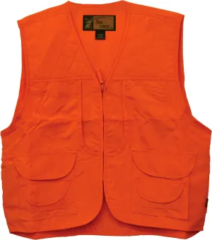 KIDS BLAZE ORANGE FRONT LOADER VEST