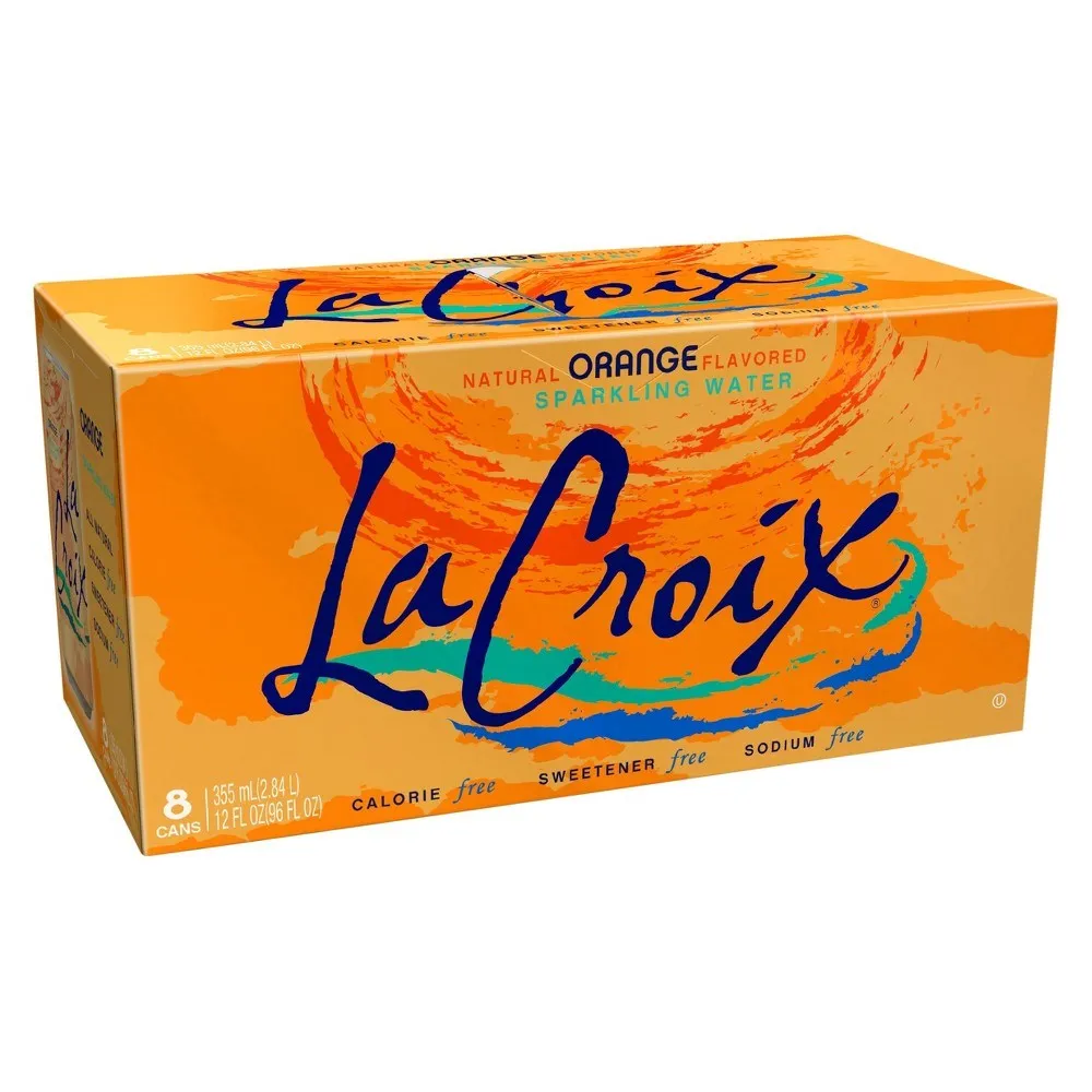 La Croix Orange 8 Pack / 12oz cans