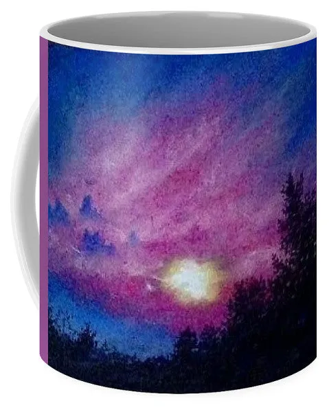 Light Streams in Midnight Dreams - Mug