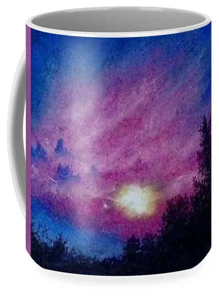 Light Streams in Midnight Dreams - Mug