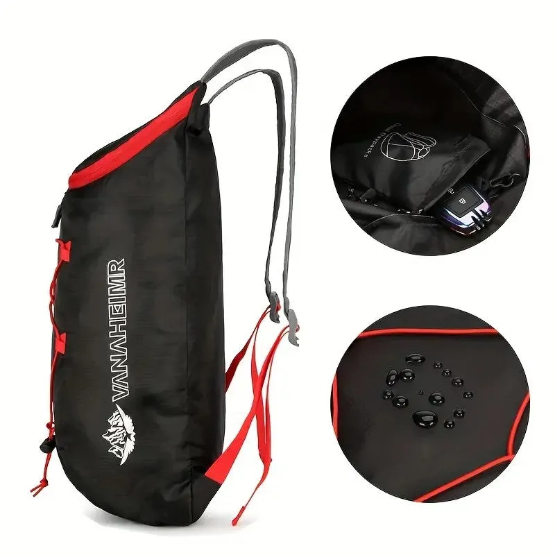 Lightweight Waterproof Backpack For Camping, Hiking, And Travel - Multifunctional And Durable