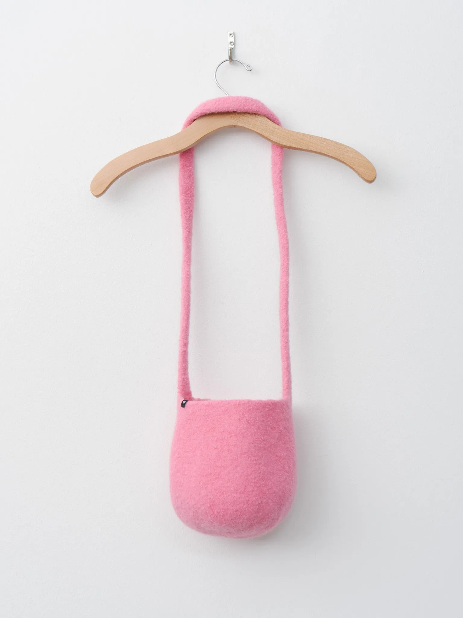 Long Strap Smallest Bucket Bag - Candy Floss