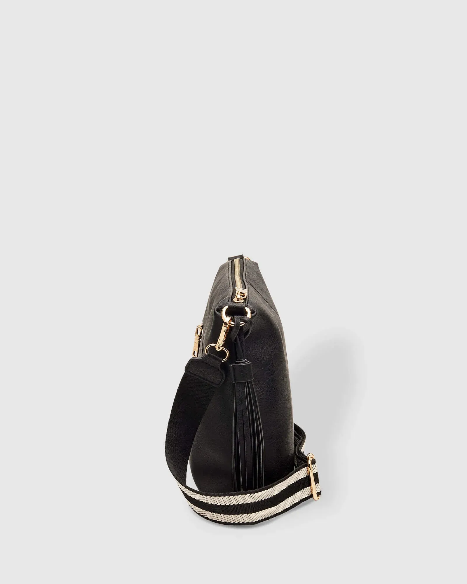 Louenhide Daisy Crossbody Bag - Black Stripe