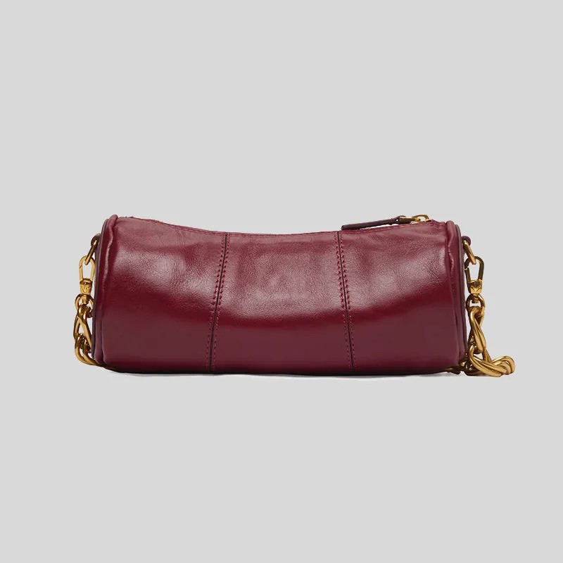 Manu Atelier XX Mini Cylinder Burgundy 2022452