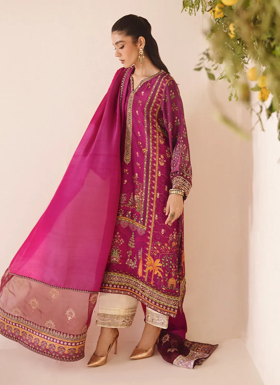 Mayna Festive Luxe Pret 23 - Sabahat Shirt And Dupatta