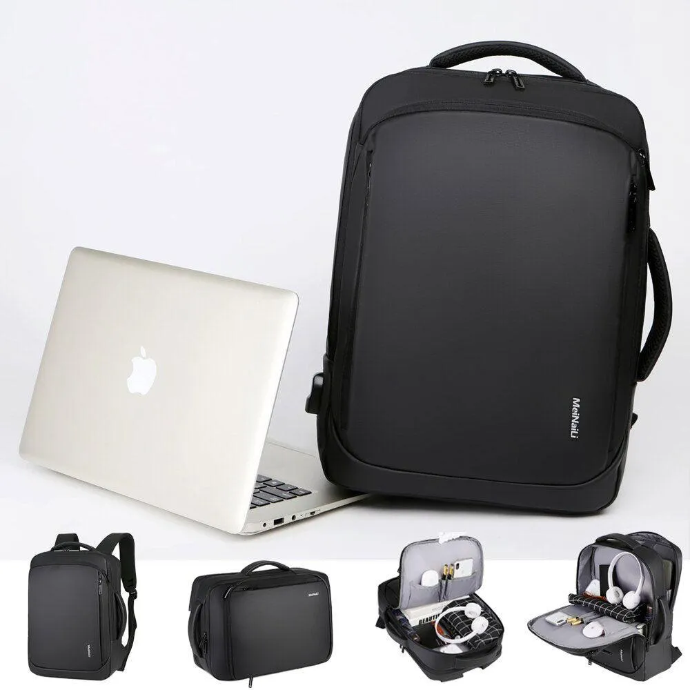 Meinaili 1901 Laptop Backpack - Black