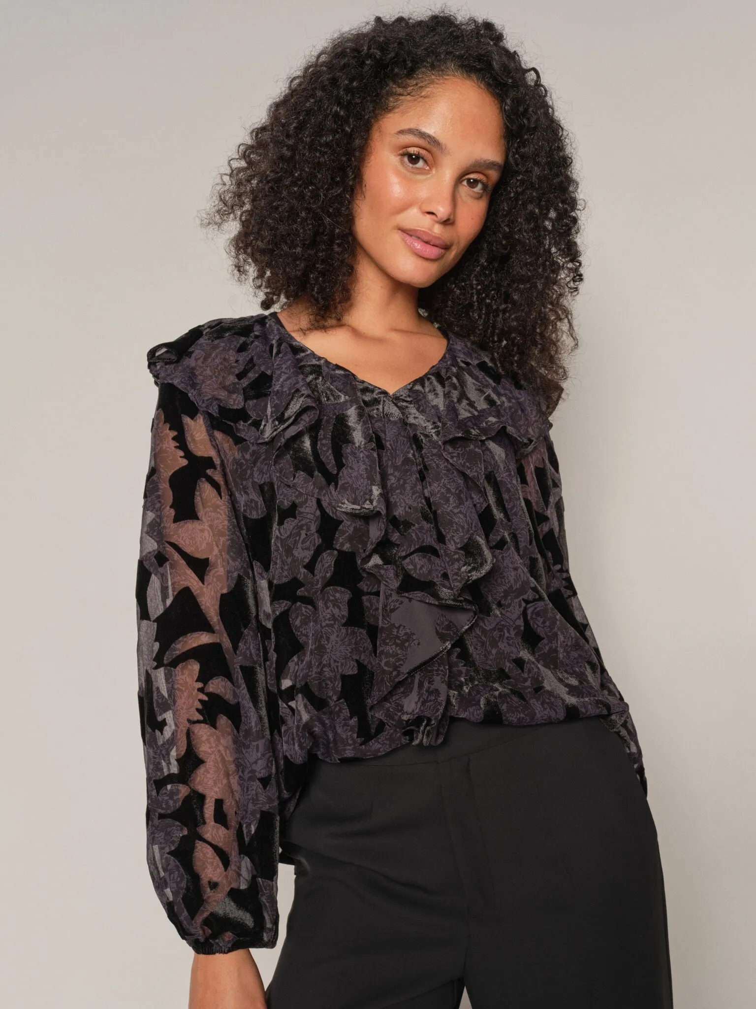 MMBasile Burn Blouse