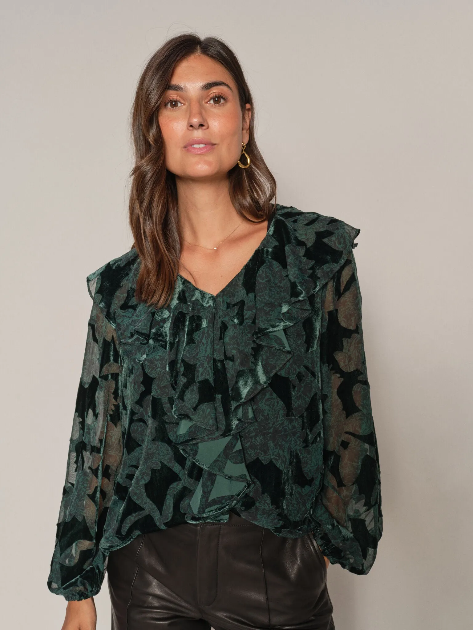 MMBasile Burn Blouse