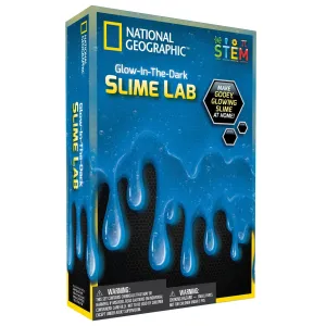 National Geographic Glow-In-The-Dark Slime Lab Blue