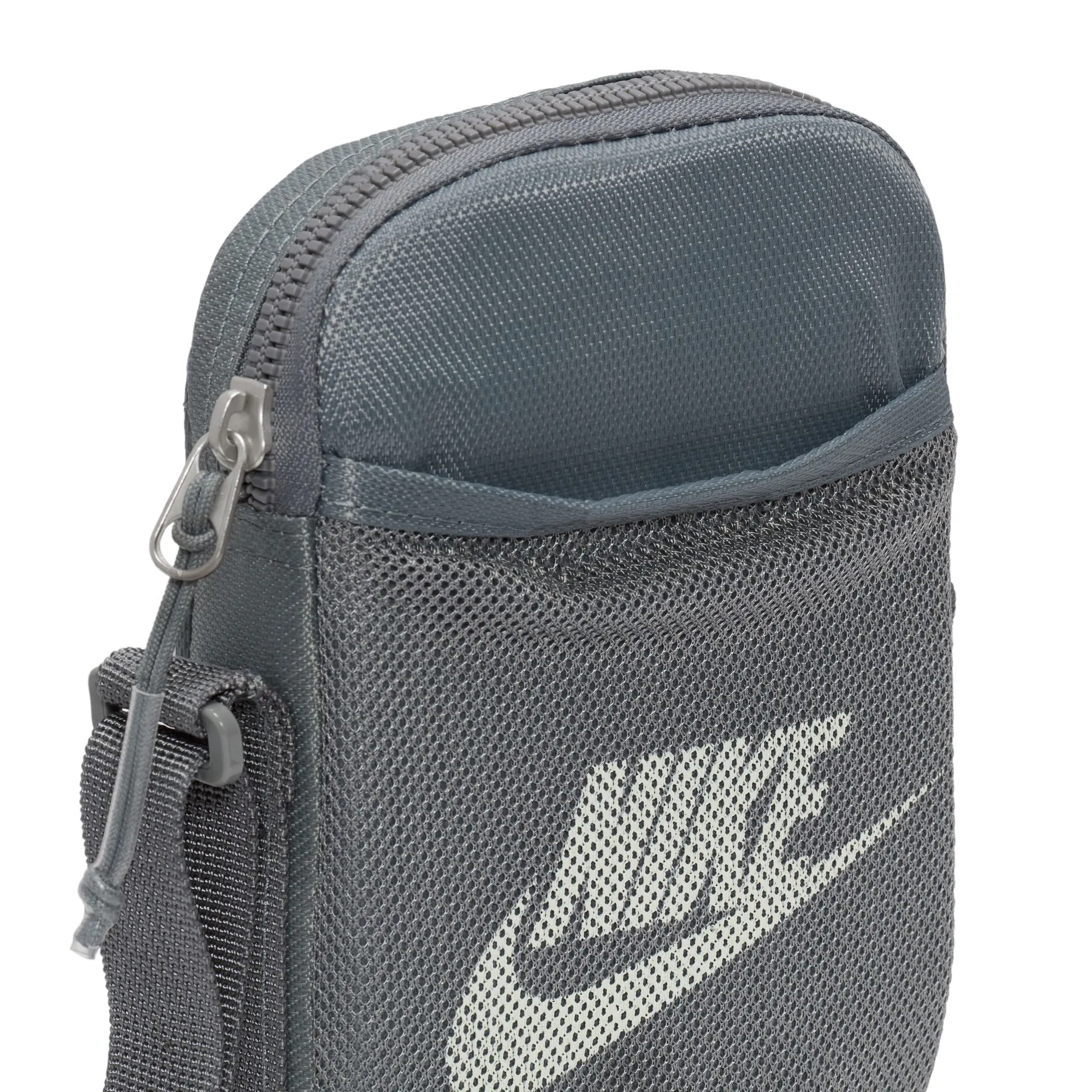 Nike Heritage Crossbody Bag - Smoke Grey/Summit White