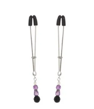 Nipple Clamps- Tweezer with Beads