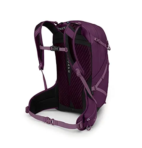 Osprey Sportlite 25L Unisex Hiking Backpack, Aubergine Purple