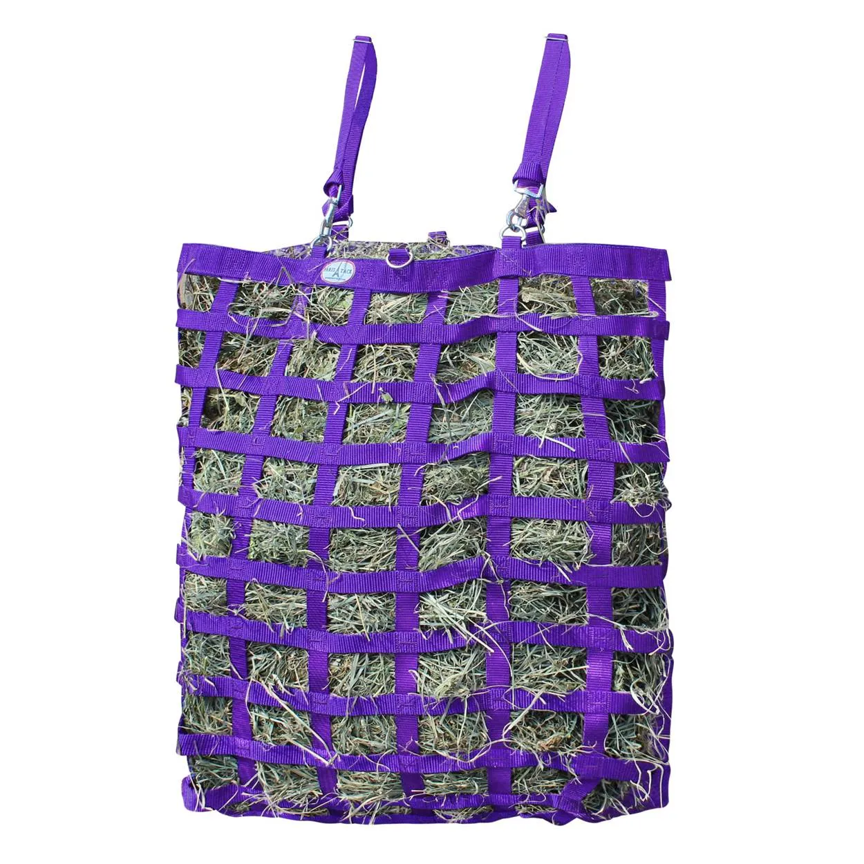 Paris Tack Three Sided Premium Slow Feeder Hay Bag with Super Tough Bottom with 3"x2” Rectangular Openings and 6 Month Warranty