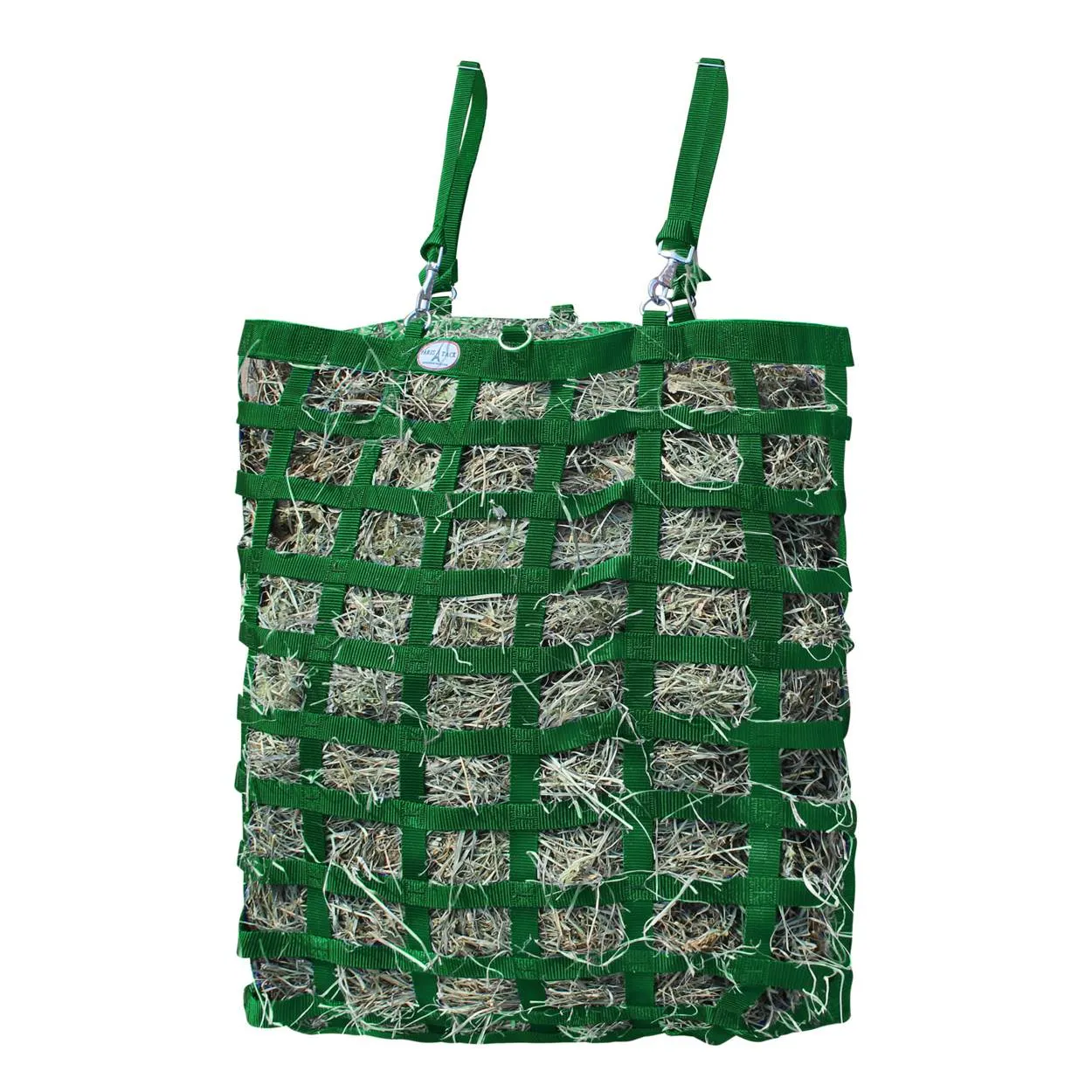 Paris Tack Three Sided Premium Slow Feeder Hay Bag with Super Tough Bottom with 3"x2” Rectangular Openings and 6 Month Warranty