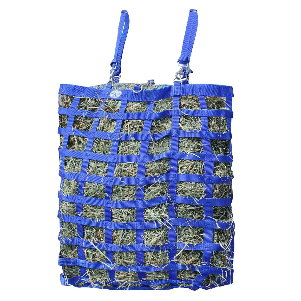 Paris Tack Three Sided Premium Slow Feeder Hay Bag with Super Tough Bottom with 3"x2” Rectangular Openings and 6 Month Warranty