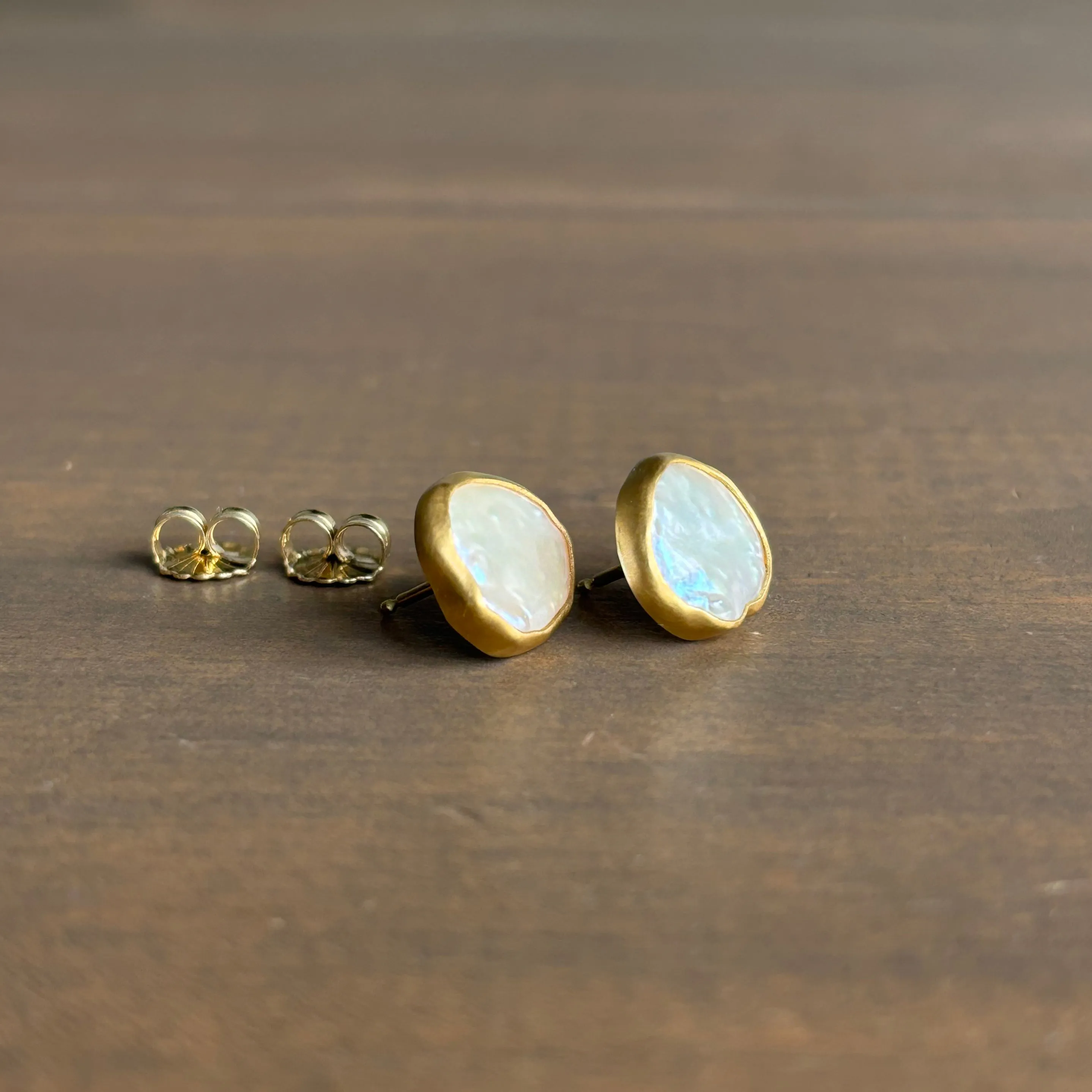 Pearl Stud Earrings