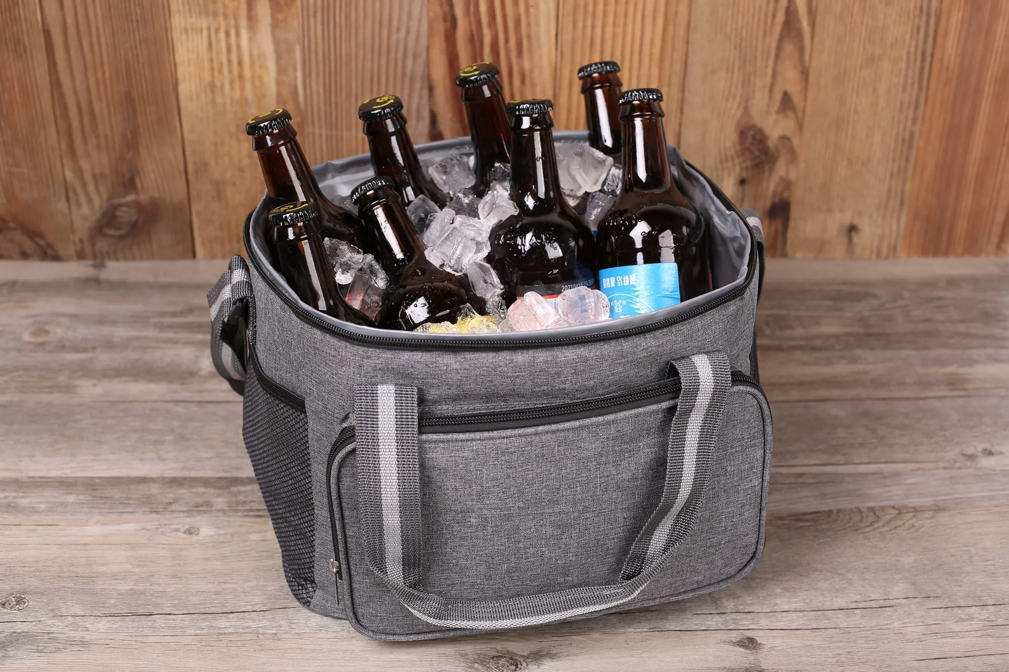 Personalized Groomsmen Gift, Cooler Bag with Strap, Groomsmen Cooler Beer Bag, Gift for Men