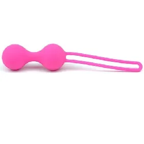 Pink Silicone Love Balls