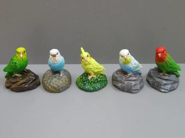 Polyresin Ornament Parakeet