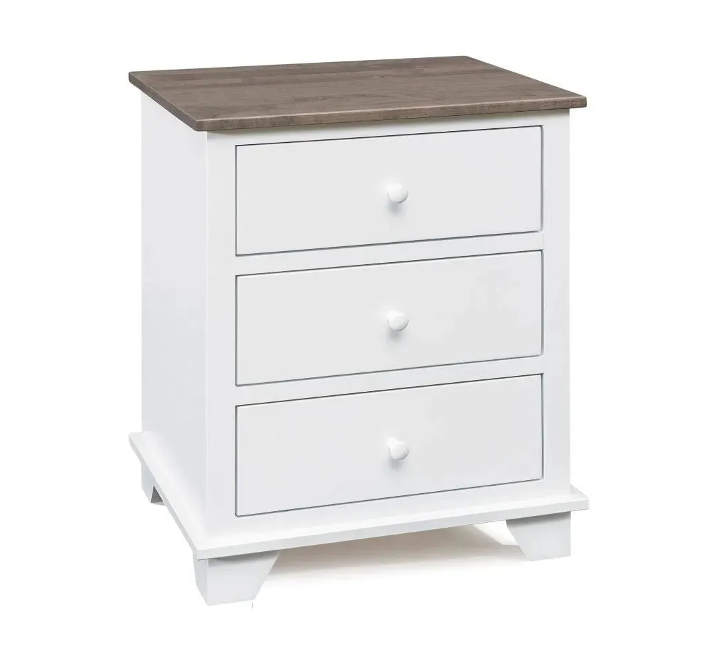 Portland 3 Drawer Nightstand