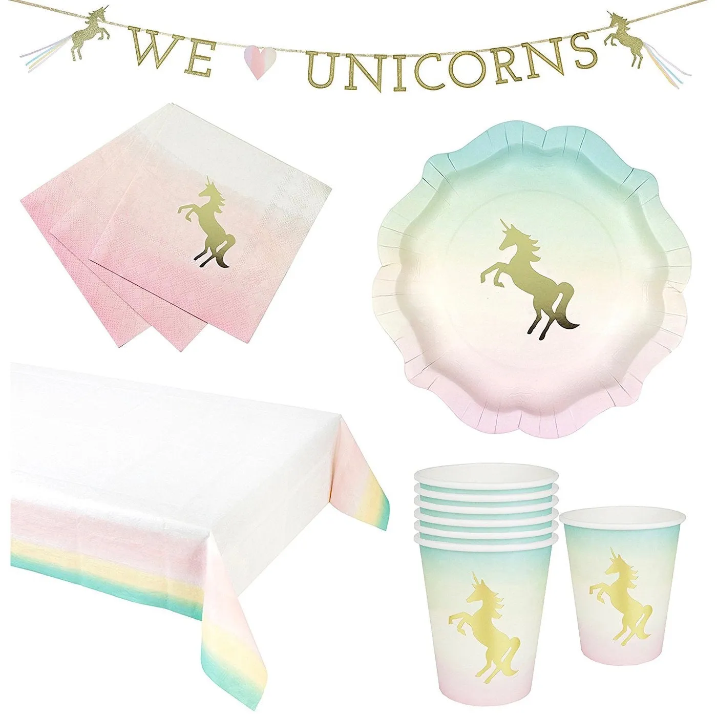 "We Heart Unicorns" Magical Garland