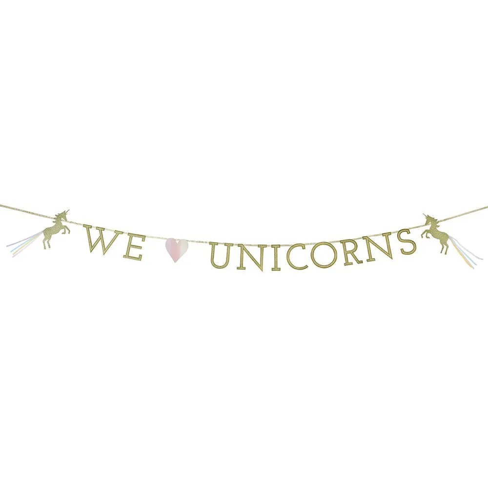 "We Heart Unicorns" Magical Garland