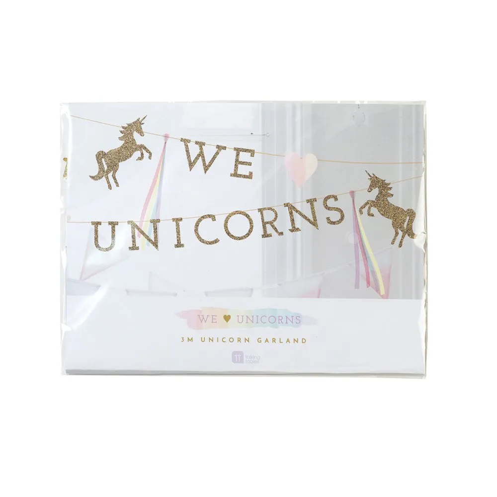 "We Heart Unicorns" Magical Garland