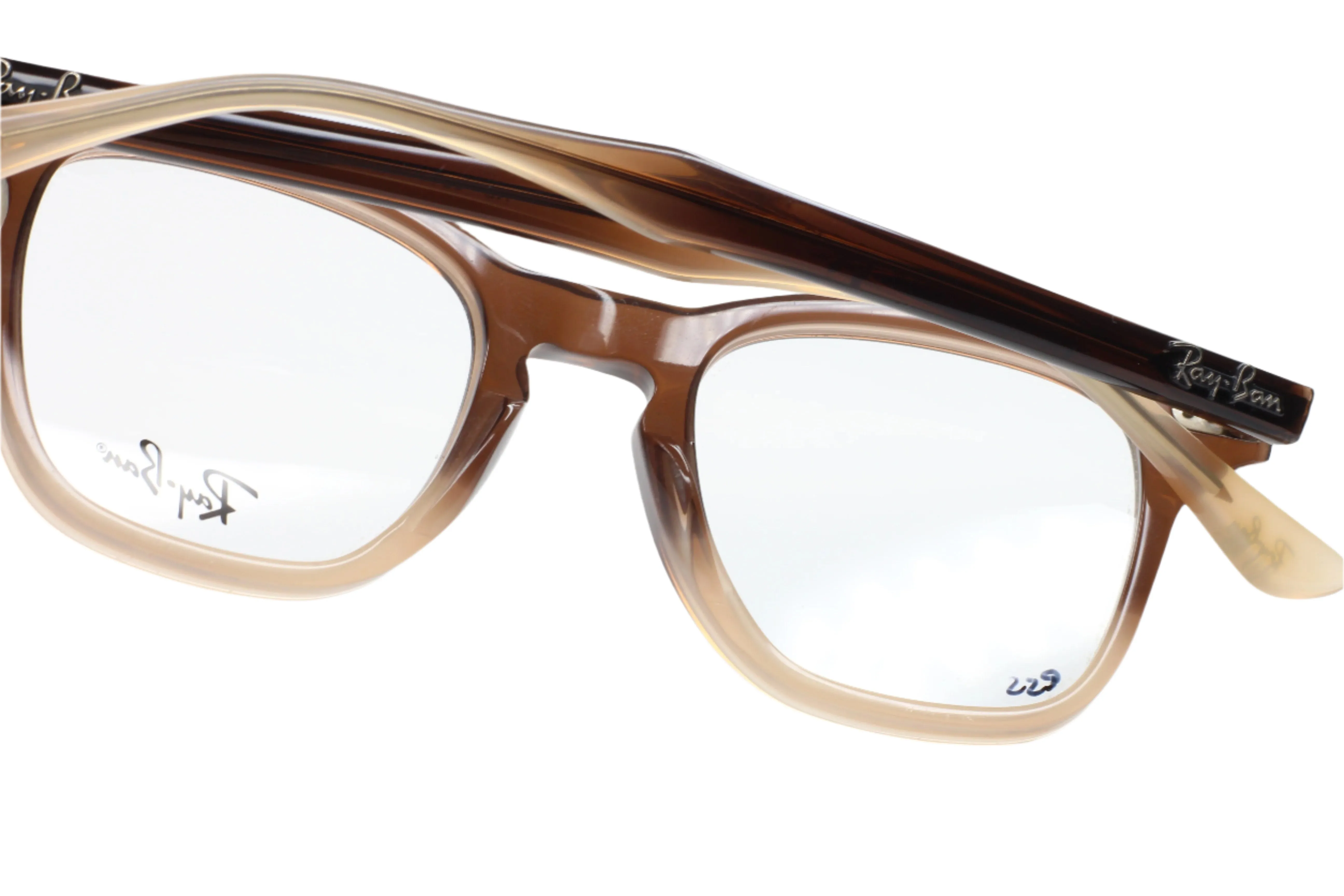 Ray-Ban RB5244 5043 Icons Brown Wayfarer Designer Italy Eyeglasses -Ma