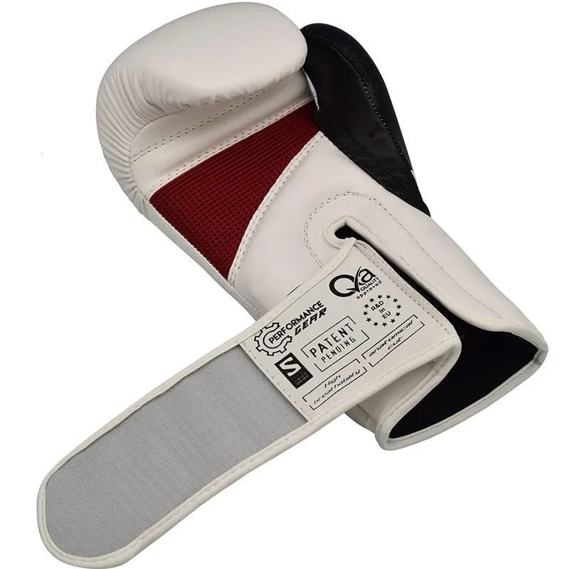 RDX F9 4ft / 5ft 3-in-1 Punch Bag & Gloves Red / Black / White Set