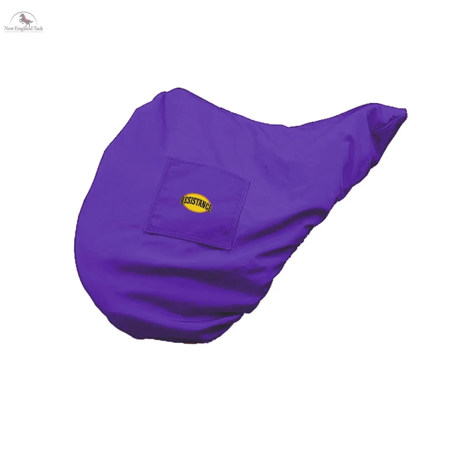 RESISTANCE Premium English Saddle Cover - Black, Red, Teal, Purple | Dressage  One Size | Horse Tack Accessory