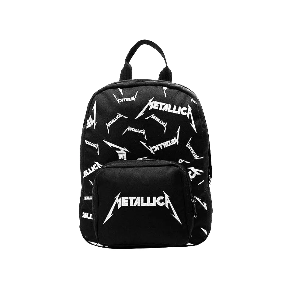 Rocksax Metallica Small Backpack - Logo All Over