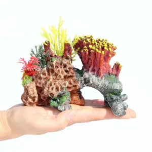 RQ612 Coral Aquarium Decoration 18x9x11cm