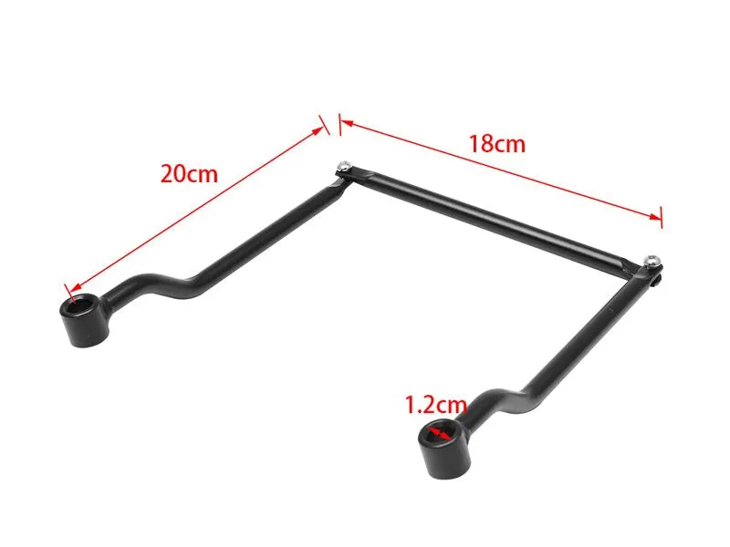 Saddlebag Support Bars Brackets For Honda Kawasaki Harley Motorcycle