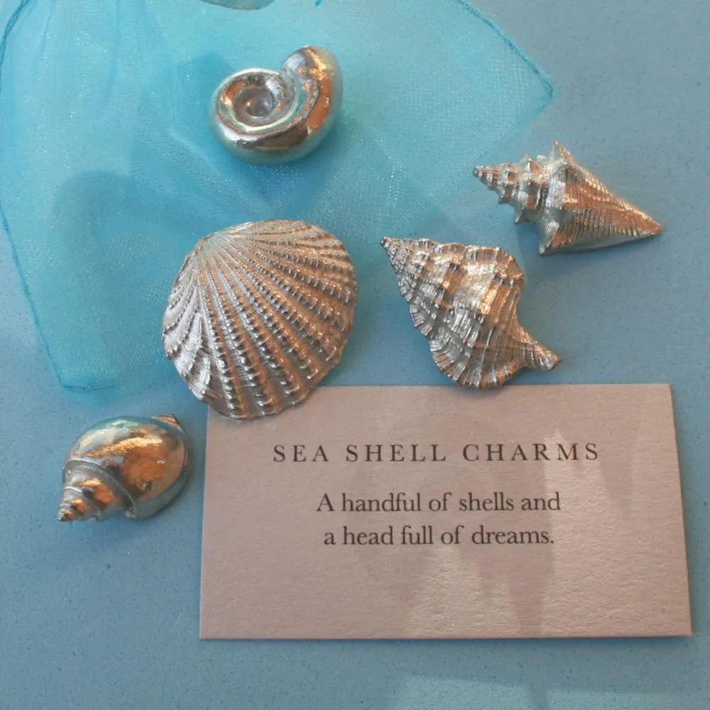 Sea Shells Pocket Charms