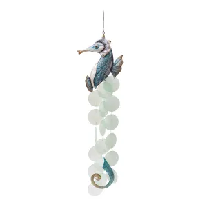 Seahorse Capiz Chime