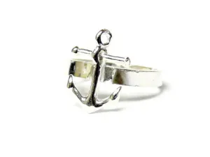 Silver Anchor Ring