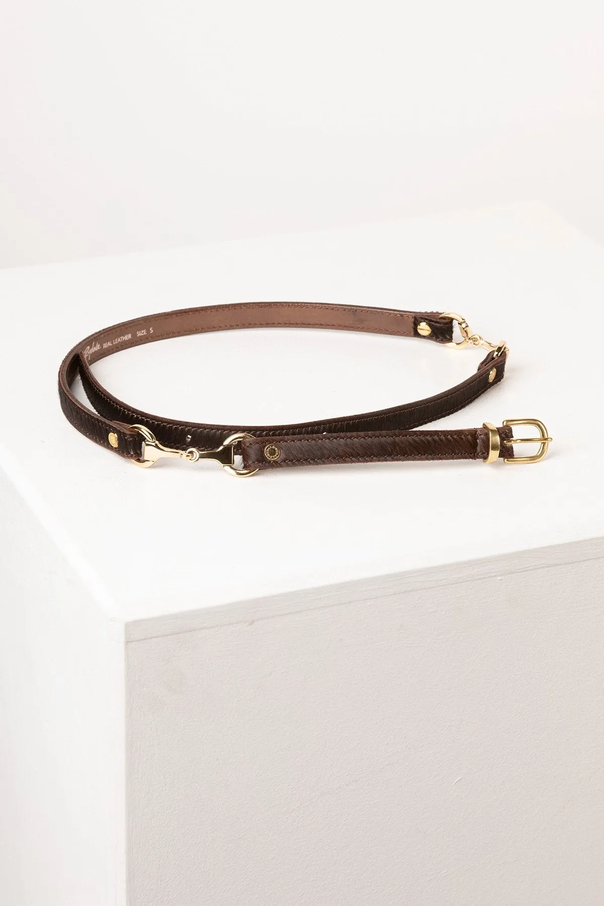 Skinny Snaffle Belt