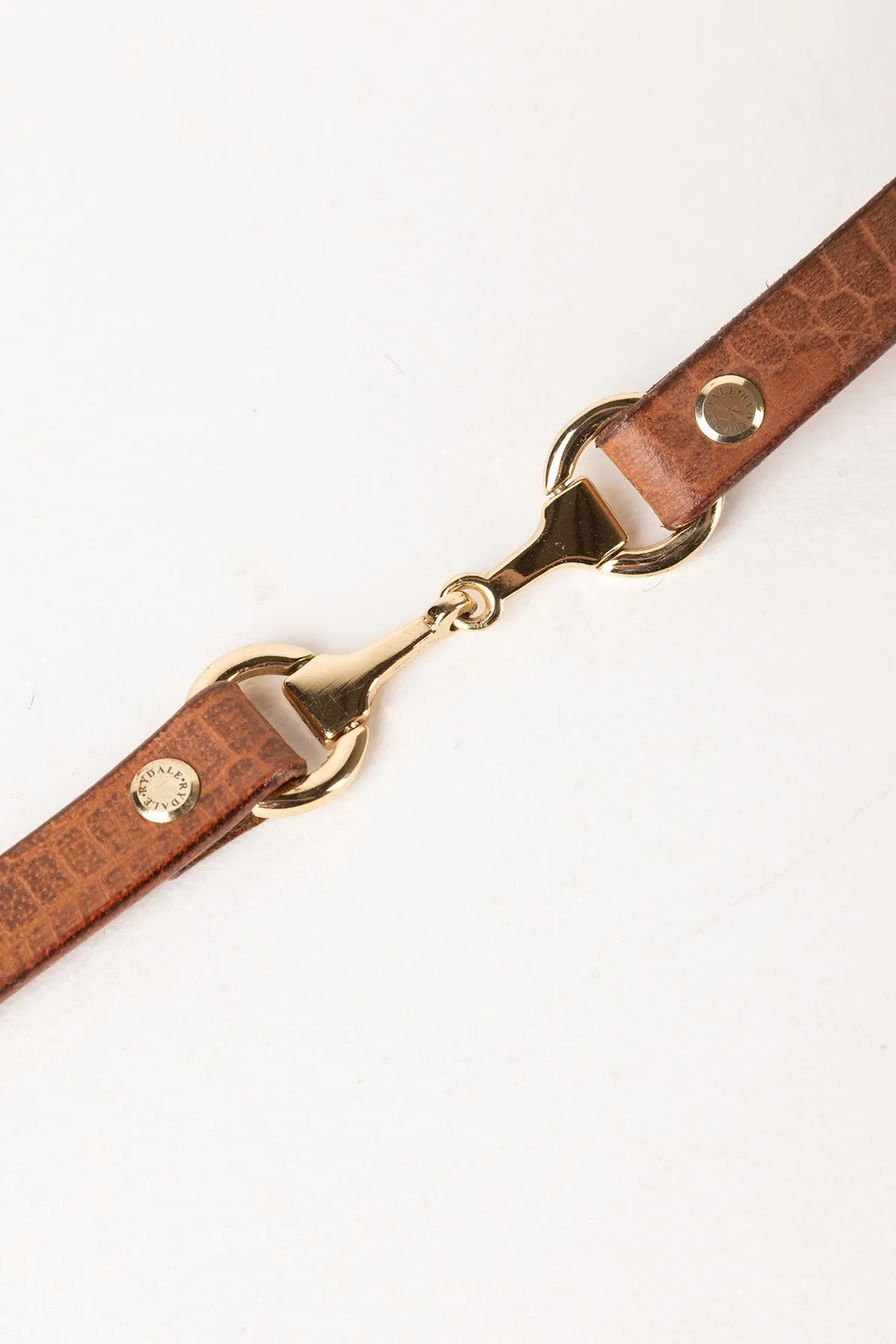 Skinny Snaffle Belt