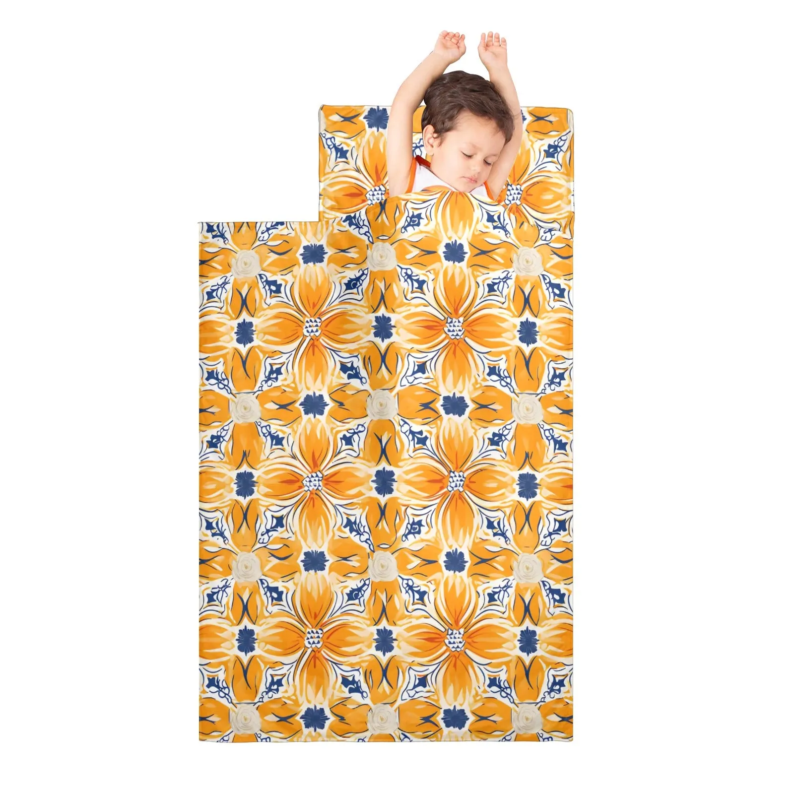 Spanish Marigold Kids' Long Sleeping Bag | Lightweight and Durable Sleeping Bag for Kids | Perfect Autumn Gifts