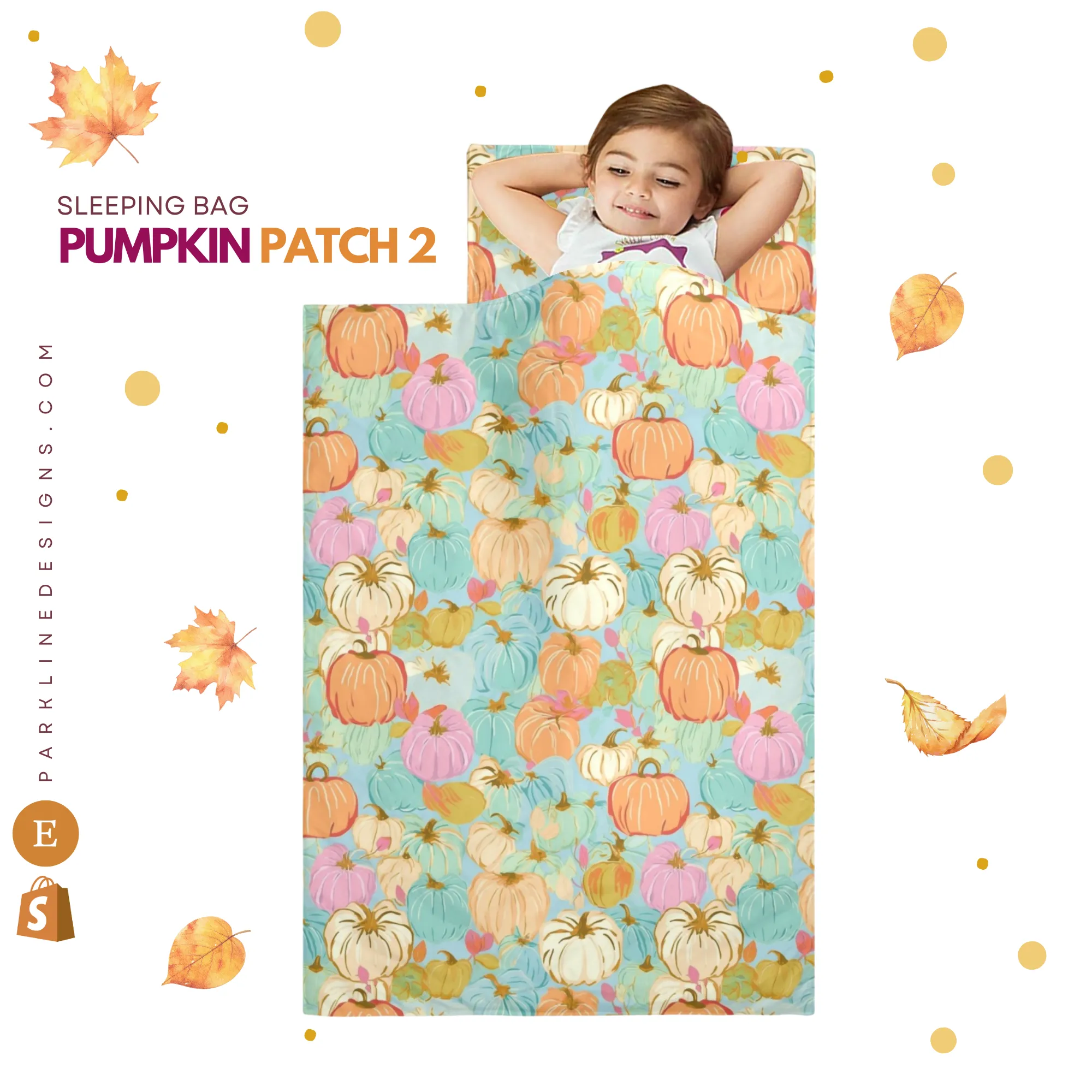 Spanish Marigold Kids' Long Sleeping Bag | Lightweight and Durable Sleeping Bag for Kids | Perfect Autumn Gifts