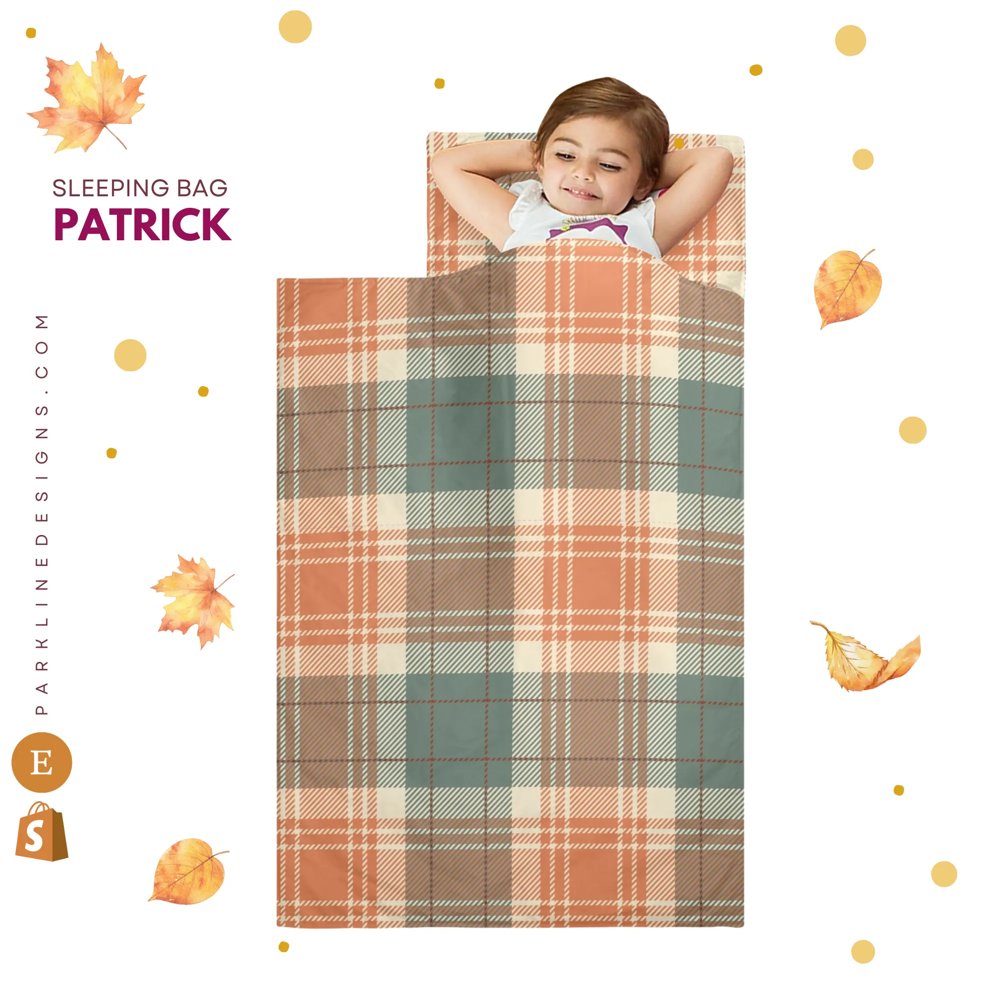 Spanish Marigold Kids' Long Sleeping Bag | Lightweight and Durable Sleeping Bag for Kids | Perfect Autumn Gifts